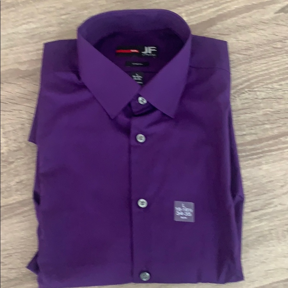 J. Ferrar Slim Stretch Dress Shirt